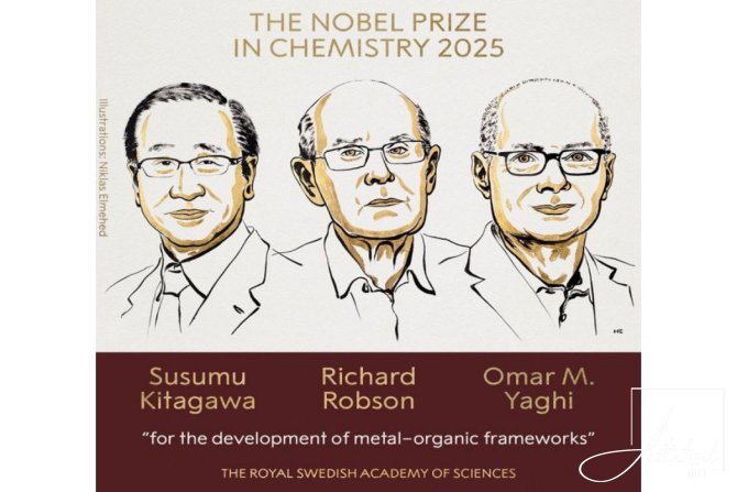 Kimya üzrə Nobel mükafatı laureatları AÇIQLANIB