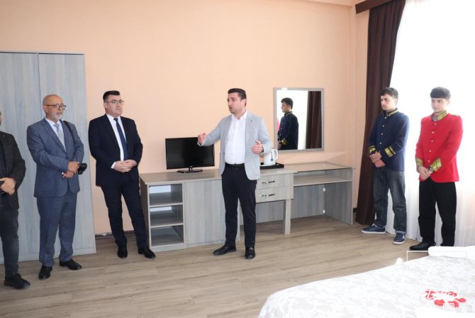 Türkiyəli mütəxəssislər peşə mərkəzində təlimlər keçirlər