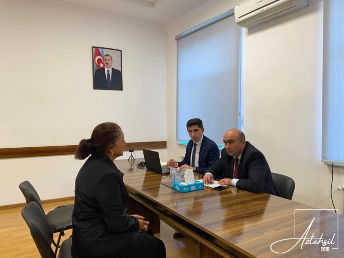 Qazax-Tovuz Regional Təhsil İdarəsində vətəndaş qəbulu keçirilib