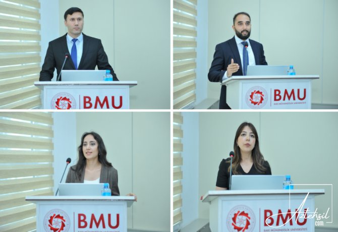 BMU-da SOCAR-ın layihəsi ilə bağlı infosessiya - Qeydlər