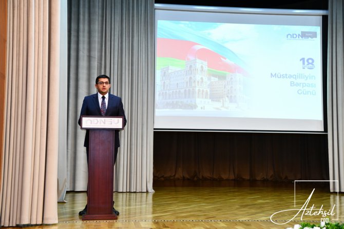 ADNSU-da Heydər Əliyevlə bağlı konfrans KEÇİRİLİB