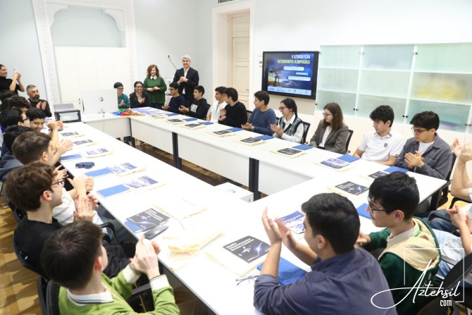 V Azərbaycan Astronomiya Olimpiadasının qalibləri mükafatlandırılıb
