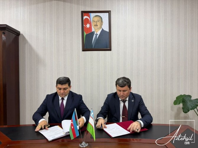 Quba Filialı ilə Özbəkistanın pedaqoji bacarıqlar mərkəzləri arasında protokol  imzalanıb