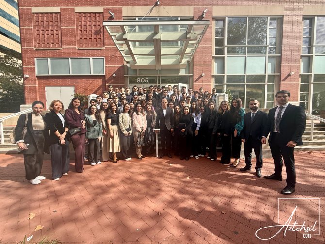 Elm və təhsil naziri ABŞ-də təhsil alan azərbaycanlı tələbələrlə görüşüb