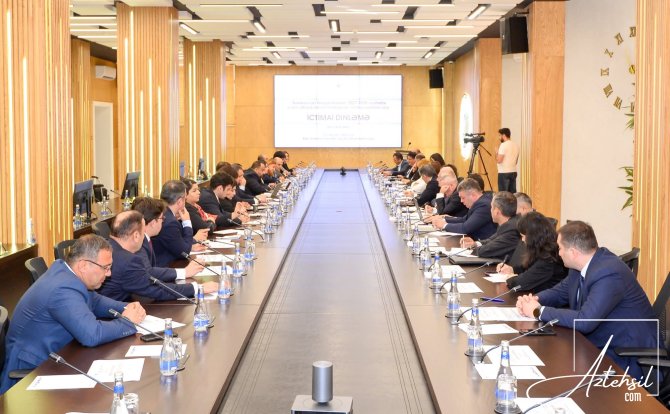 Elm və ali təhsil üzrə ictimai dinləmə keçirilib