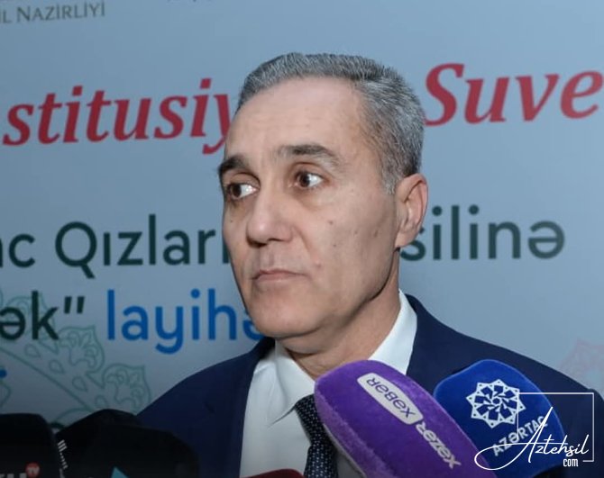 Gənc qızların təhsilinə daim dəstək göstərmək niyyətindəyik