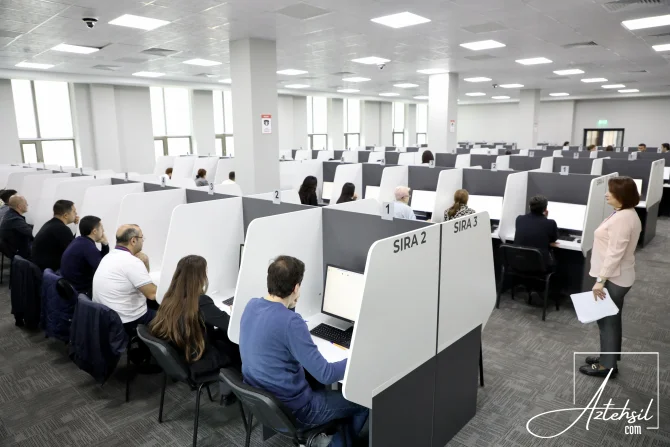 Peşəkar mühasib sertifikatı almaq istəyənlər üçün test imtahanı keçirilib