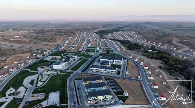 Cəbrayıl rayonunun Horovlu kəndində yeni məktəb və bağça inşa edilib