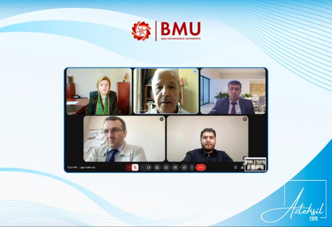 Tanınmış mərakeşli professor BMU-da dərs deyib