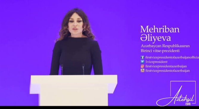 Birinci vitse-prezident Mehriban Əliyeva Dövlət Bayrağı Günü münasibətilə paylaşım edib