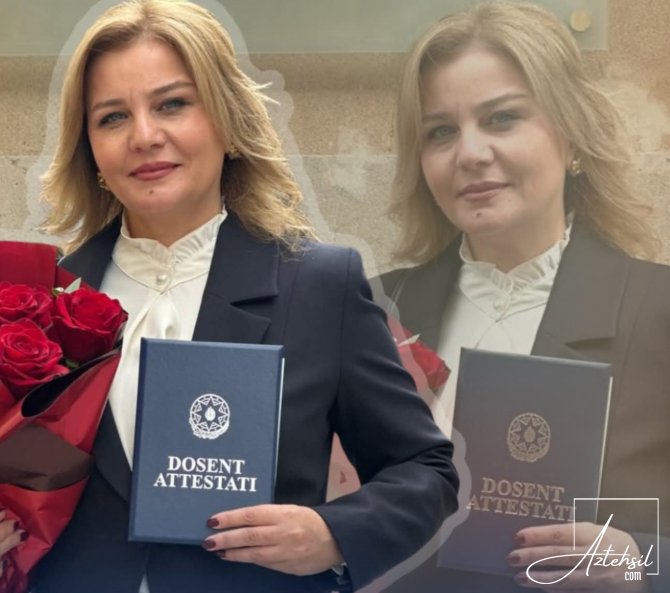 Gəncə Dövlət Universitetinin müəllimi elmi ada layiq görülüb