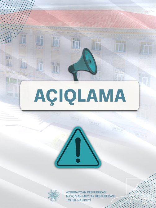 Naxçıvanda müəllimin şagirdi döyməsi iddiası — Rəsmi açıqlama verilib