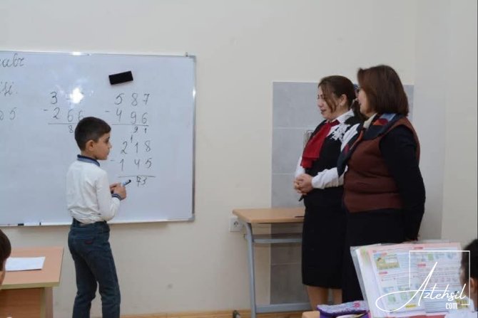 MÜTDA -n direktor müavini Ağdam məktəbində olub