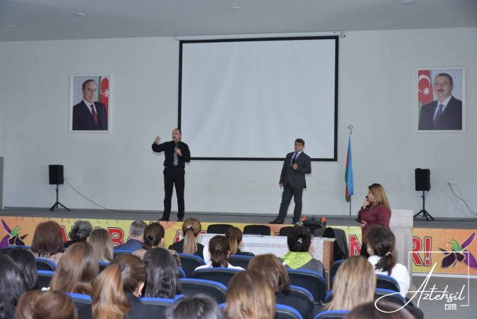 Təbiət və biologiya müəllimləri ilə görüş təşkil olunub