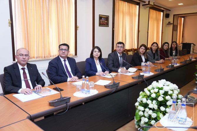 NDU-da MDU-nun nümayəndələri ilə görüş olub