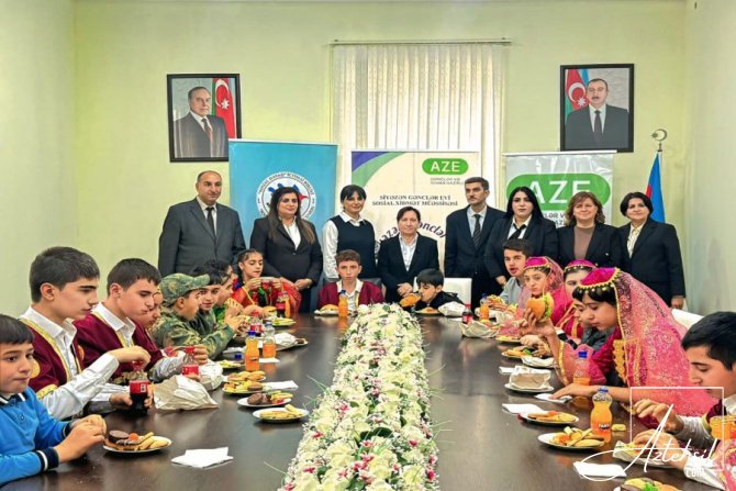 Xüsusi qayğıya ehtiyacı olan uşaqlar üçün bayram keçirilib